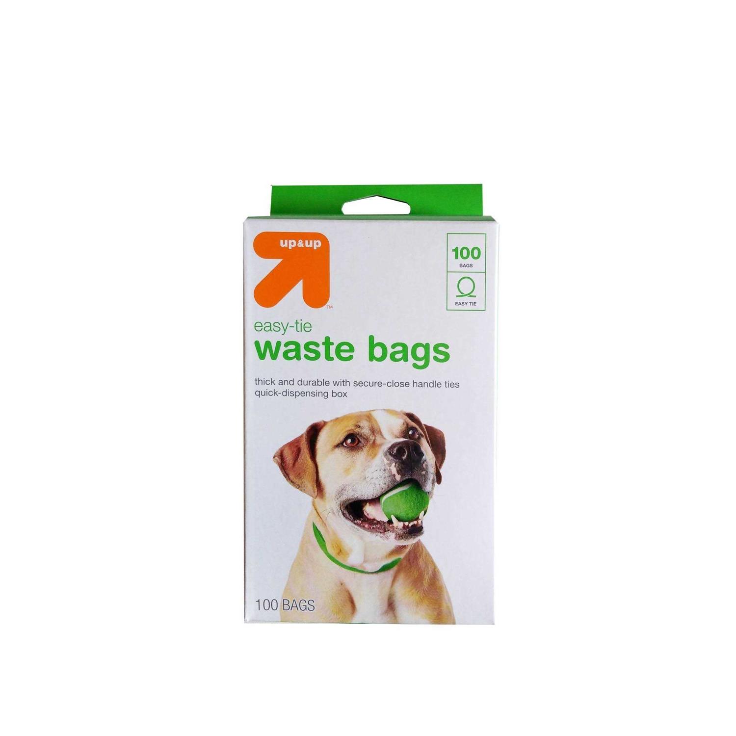 Up&Up Dog Waste Disposal Easy-Tie Handle Bags - Healthber