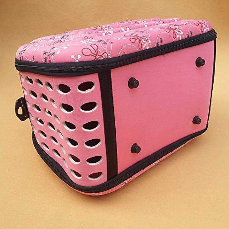 Petall Foldable Pet Dog Carrier Cage Collapsible Travel Kennel Portable Pet Carrier Outdoor Shoulder Bag for Puppy Dog Cat - Healthber