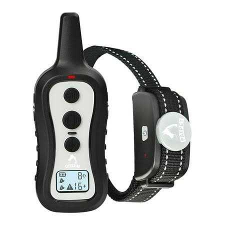 Patpet P301 1000ft Remote Dog Bark Control & Training Shock Collar - Healthber