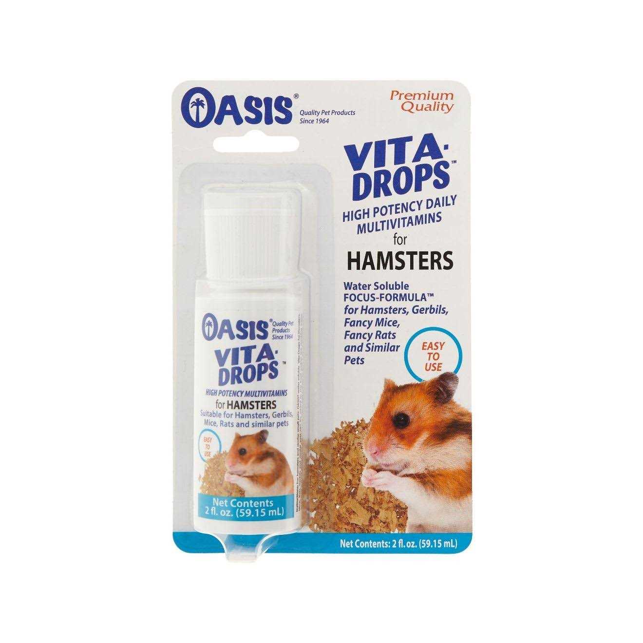 Oasis Vita-Drops High Potency Hamster Daily Multivitamins - Healthber