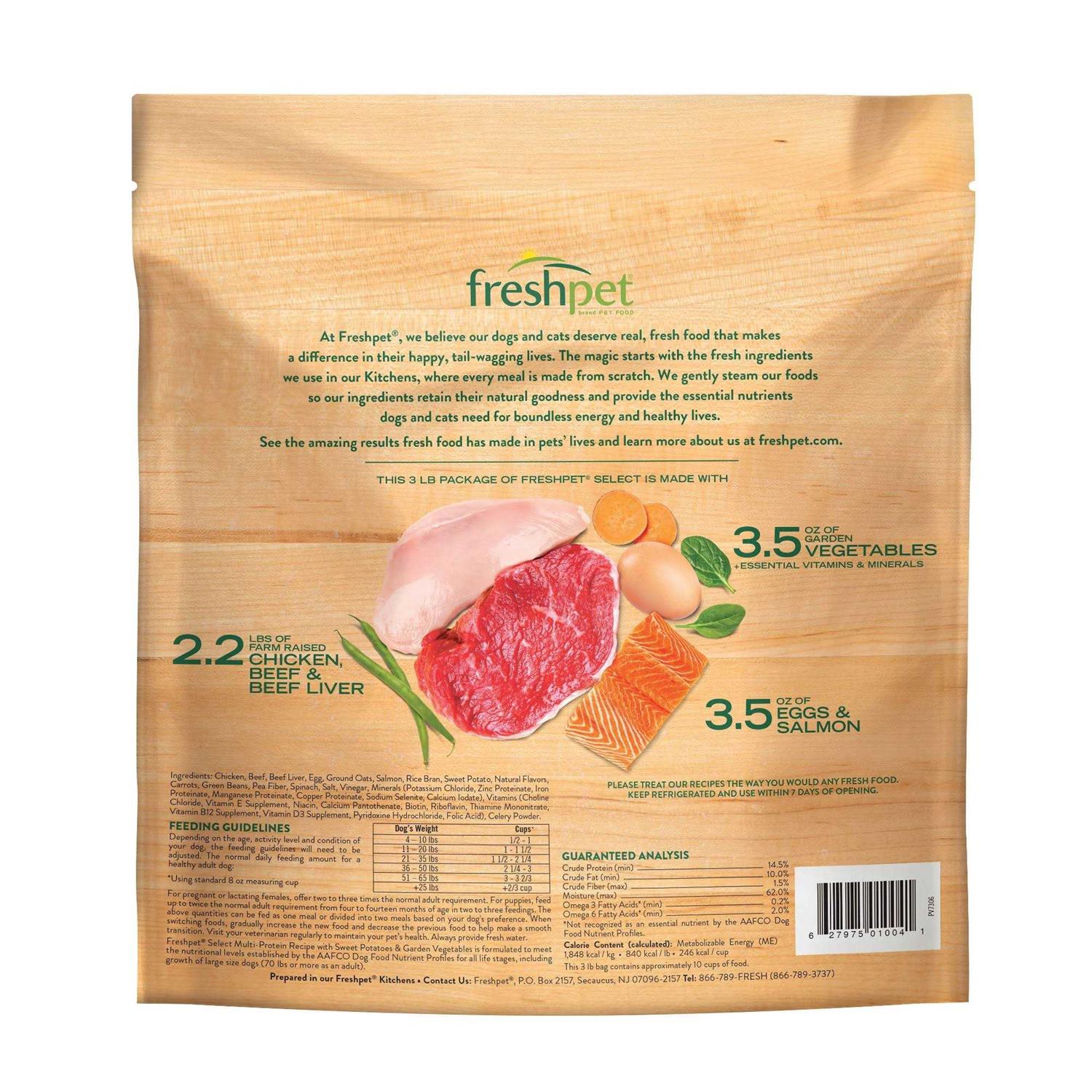 Freshpet Multi-Protein Dog Food - Healthber
