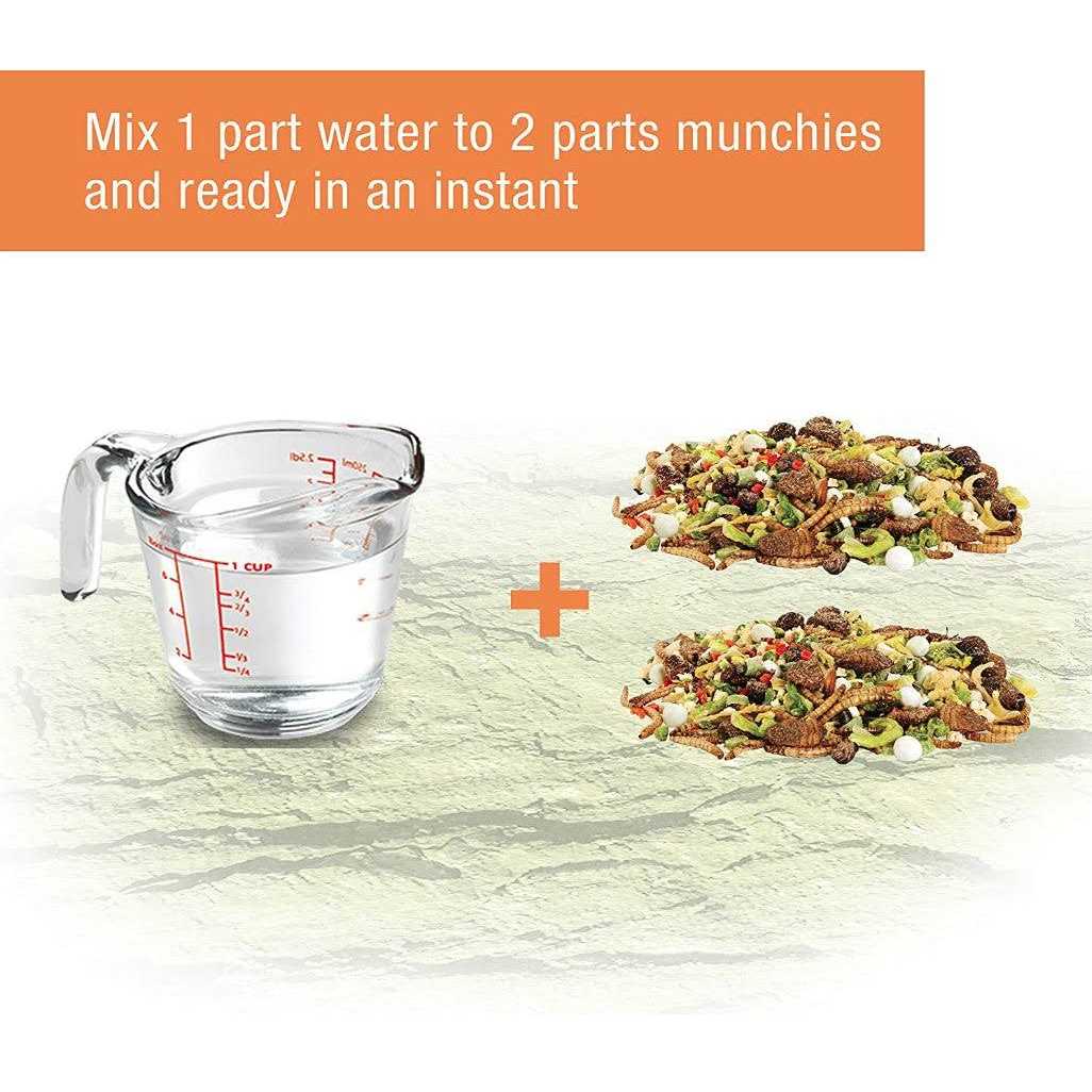Zilla Reptile Munchies Omnivore Mix with Calcium - Healthber