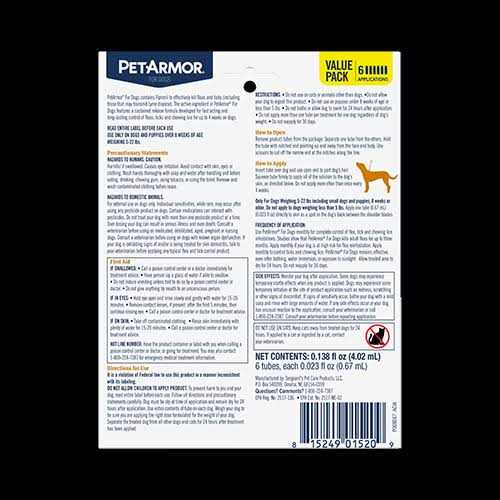 PetArmor Flea and Tick Treatment for Small Dogs - Healthber