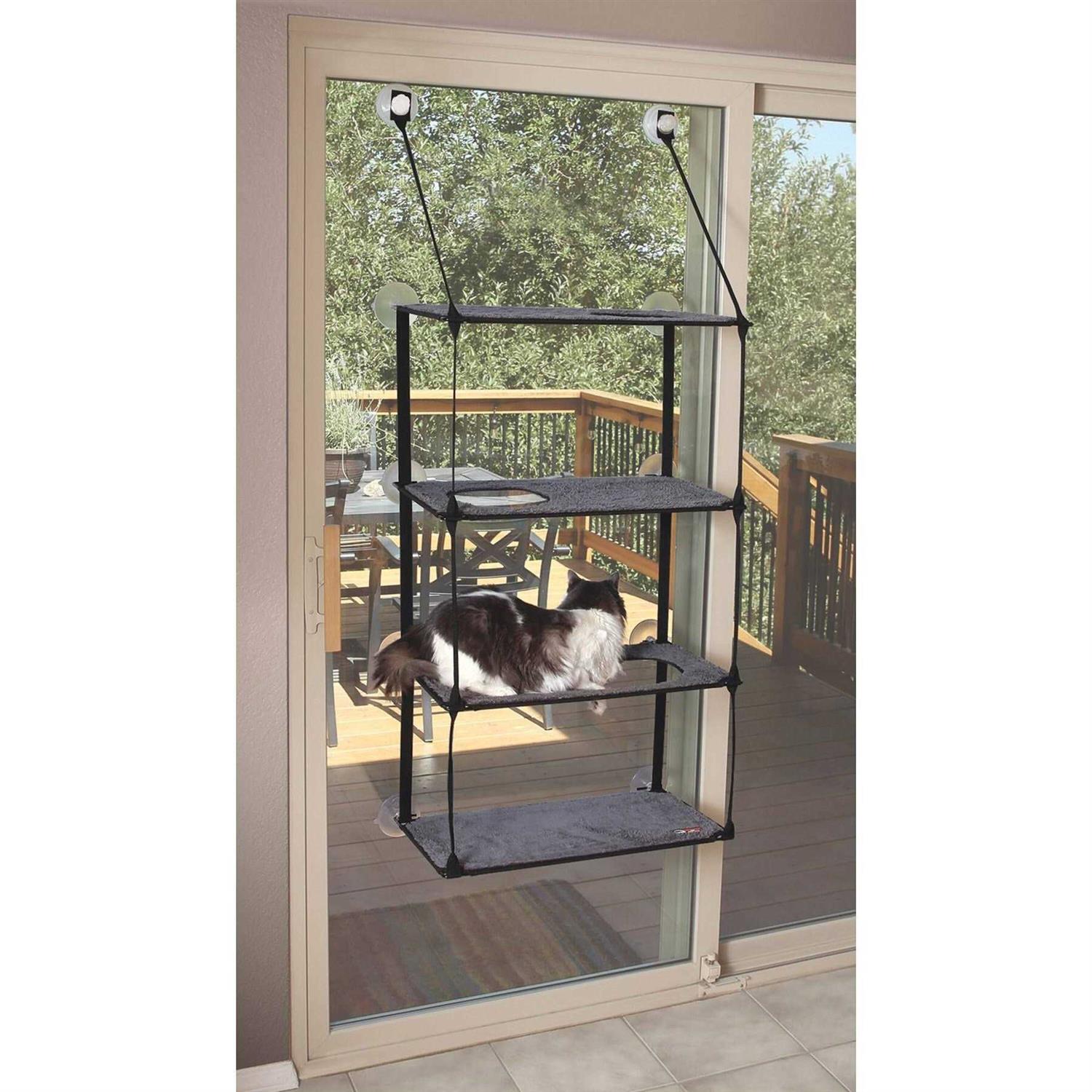 K&H Pet Products EZ Mount Window Kitty Sill Stack - Healthber