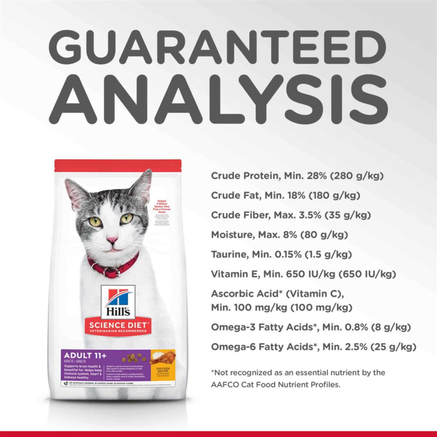Science Diet Senior 11+ Age Defying Dry Cat Food - Healthber