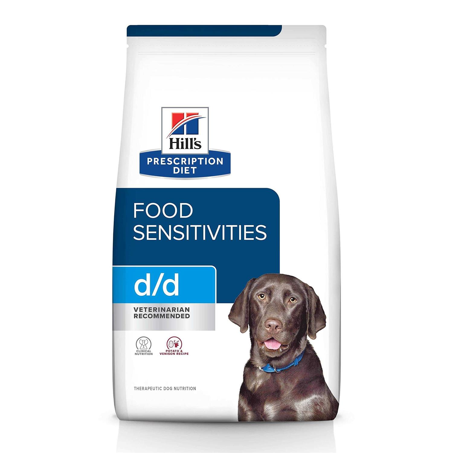 Hill’s Prescription Diet d/d Food Sensitivities Potato & Venison Dry Dog Food - Healthber