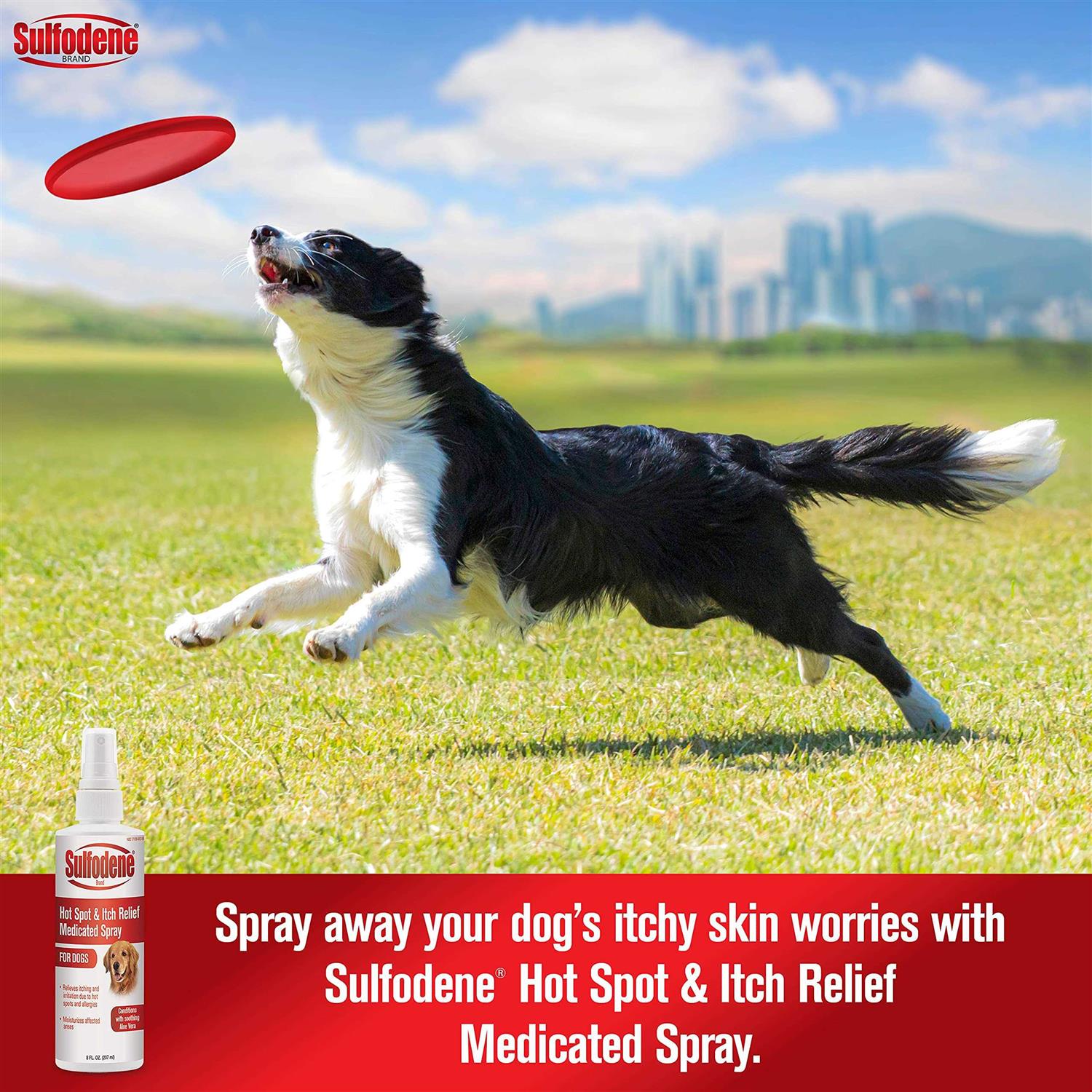 Sulfodene Hot Spot & Itch Relief Medicated Spray - Healthber