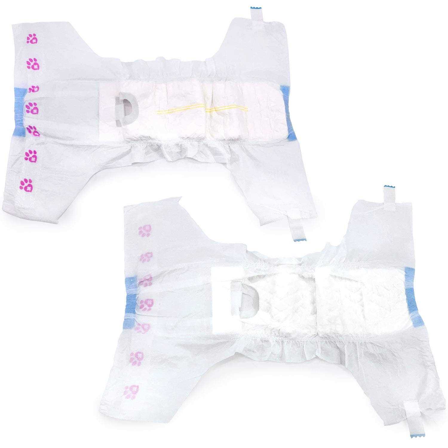 ValueFresh Female Dog Disposable Diapers - Healthber