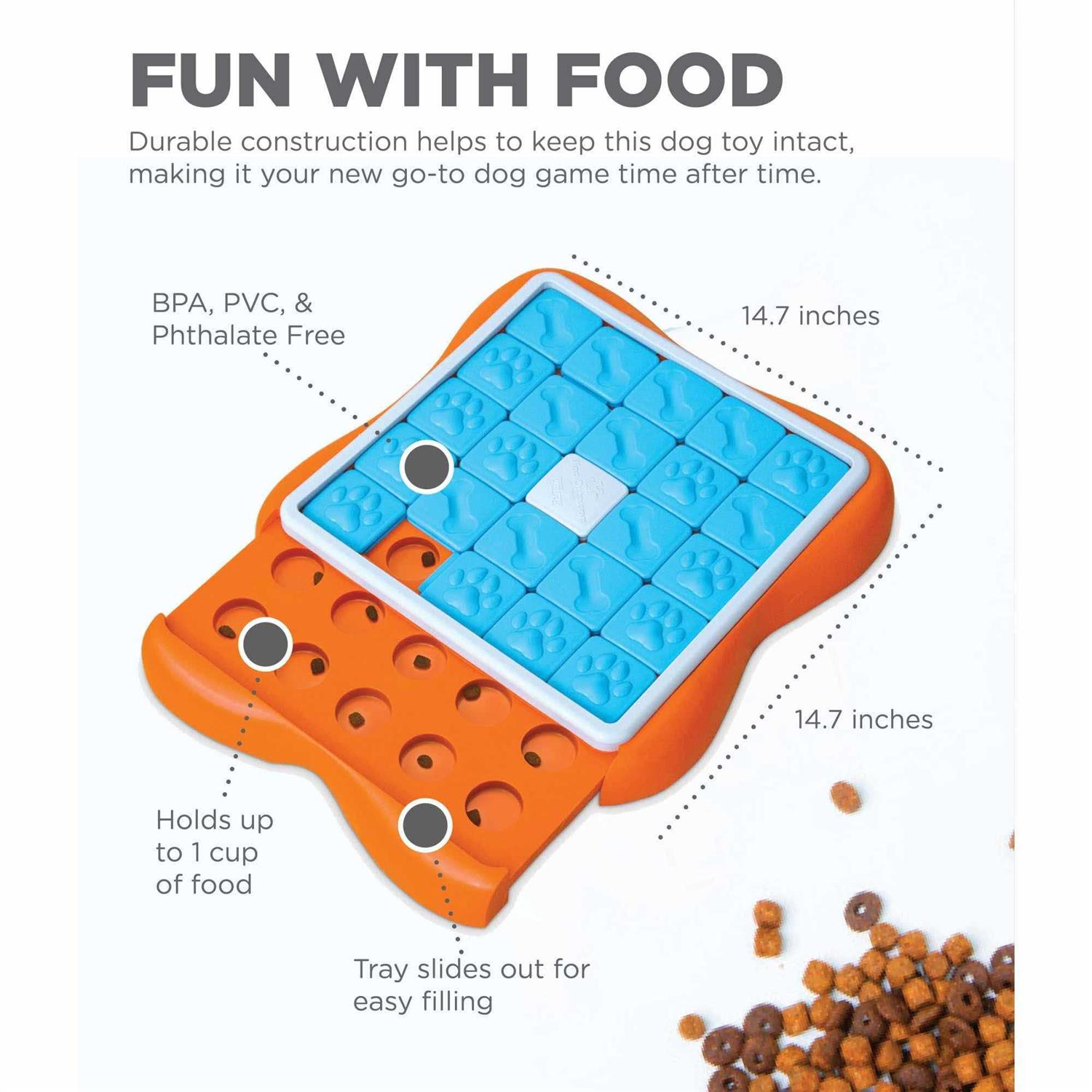 Outward Hound Challenge Slider Dog Puzzle Toy - Healthber