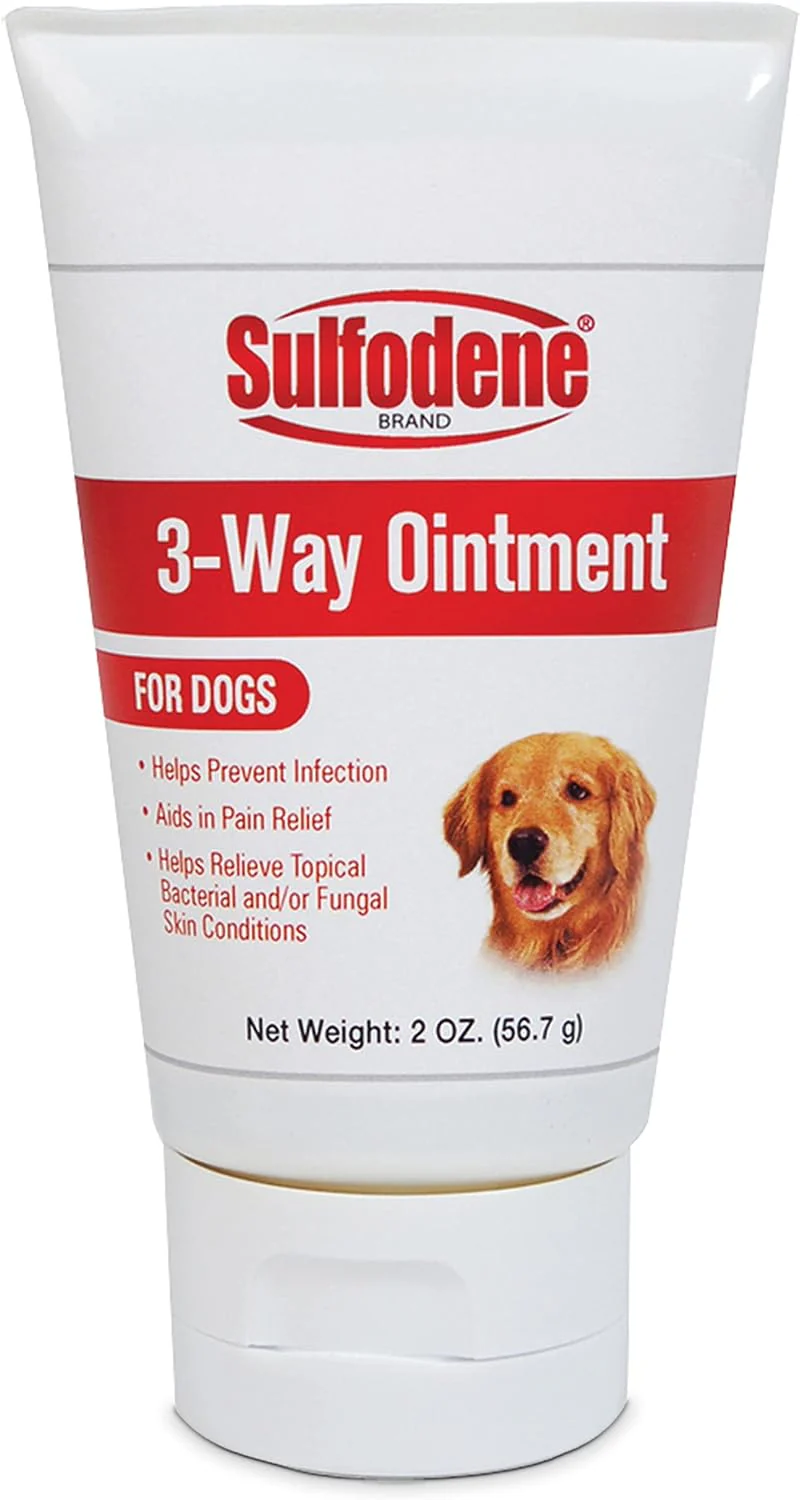 Sulfodene 3-Way Ointment for Dogs, 2 oz - Healthber