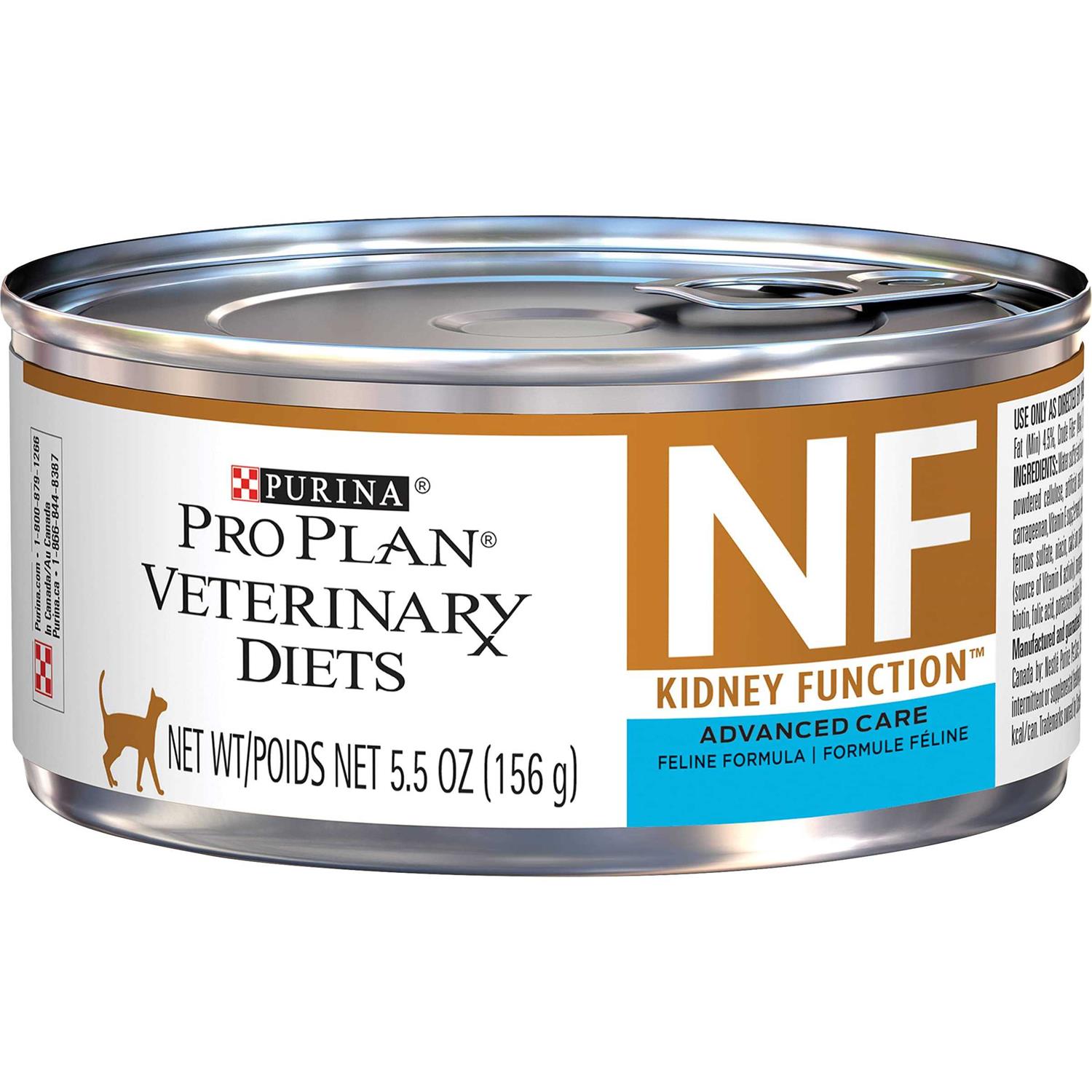 Purina Pro Plan Veterinary Diets NF Kidney Function Advanced Care Feline Formula Adult Wet Cat Food - Healthber