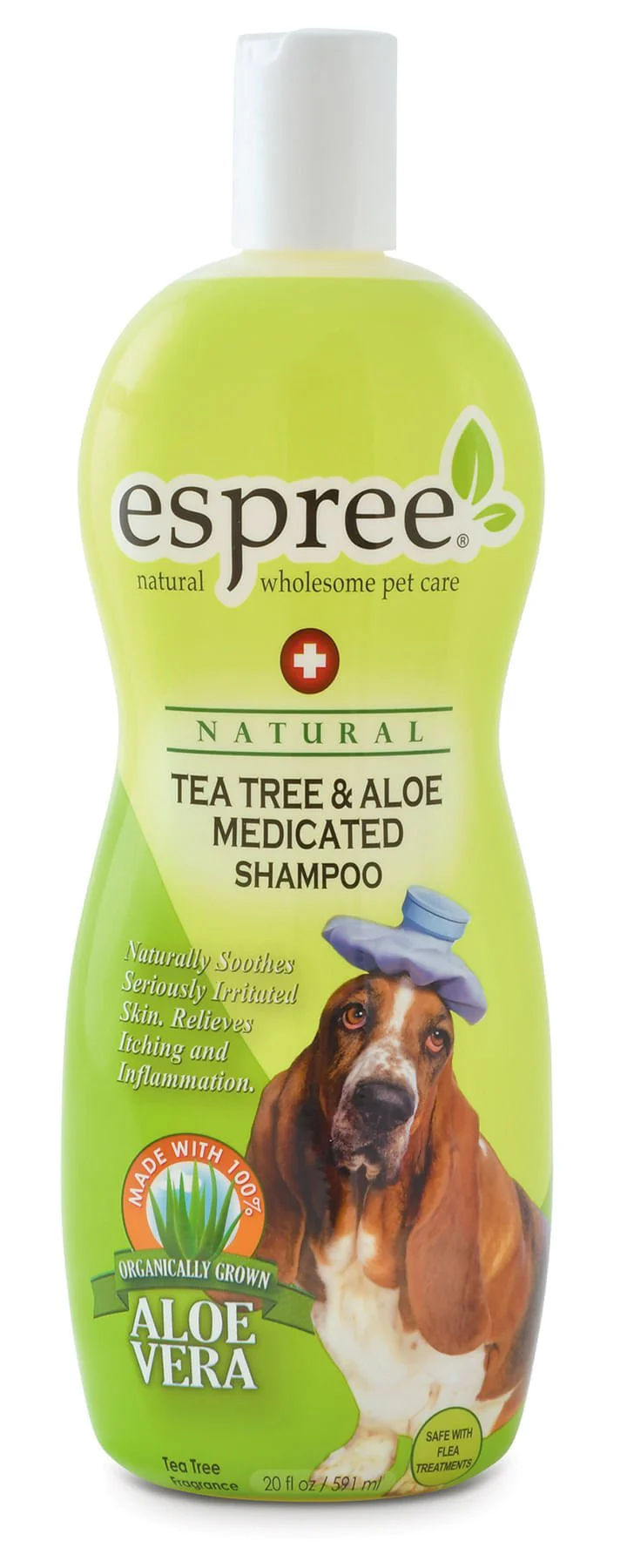 Espree Tea Tree & Aloe Medicated Shampoo, 20 oz - Healthber