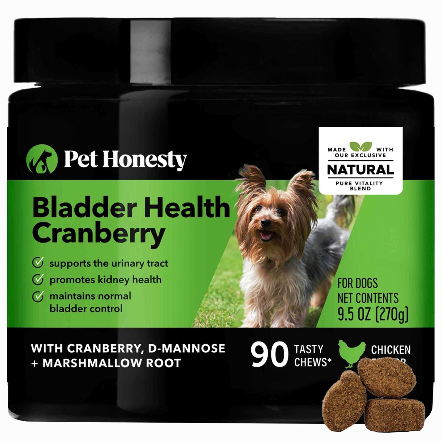 Pet Honesty Bladder Health Cranberry Dog Chews - Healthber