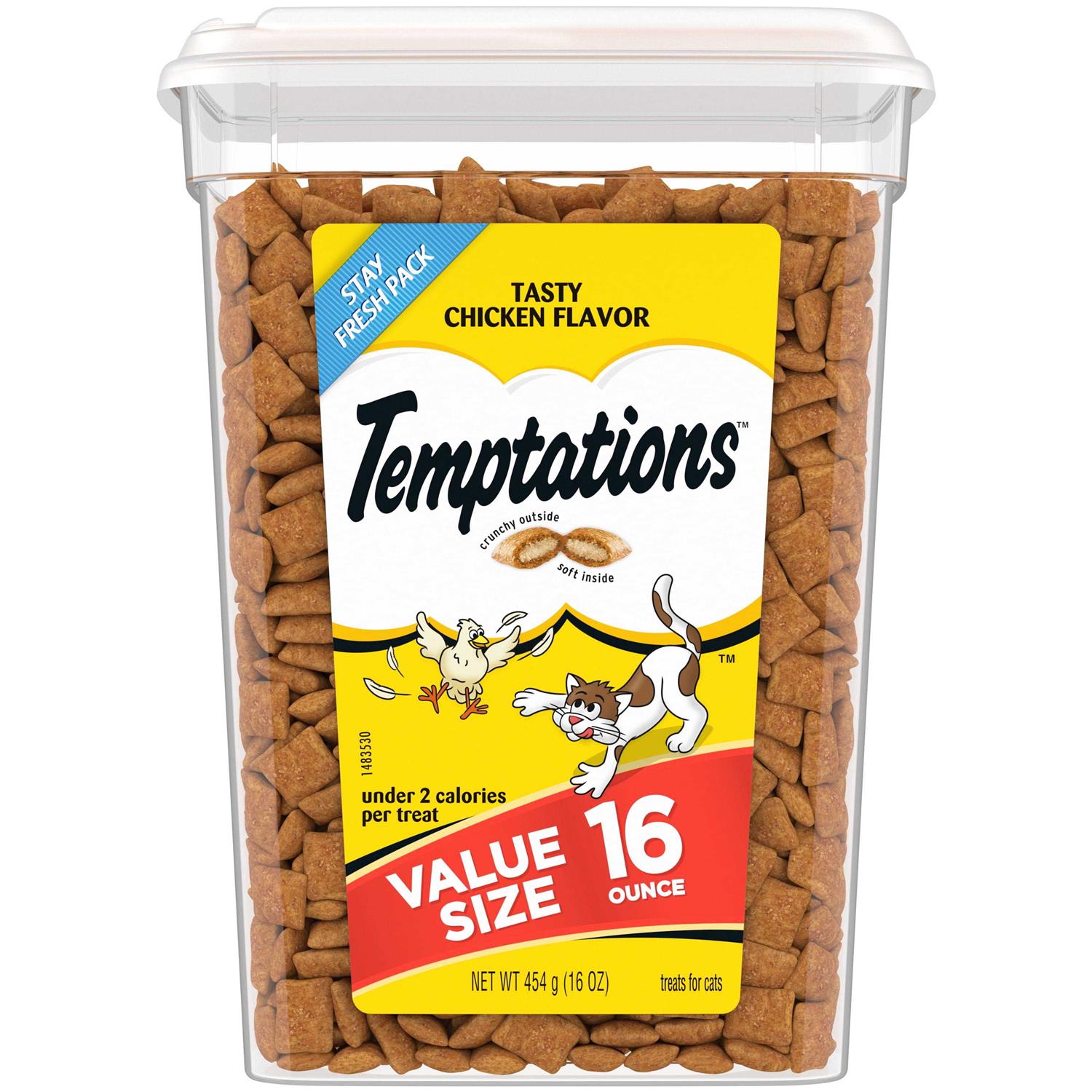 Temptations Tasty Chicken Flavor Cat Treats - Healthber