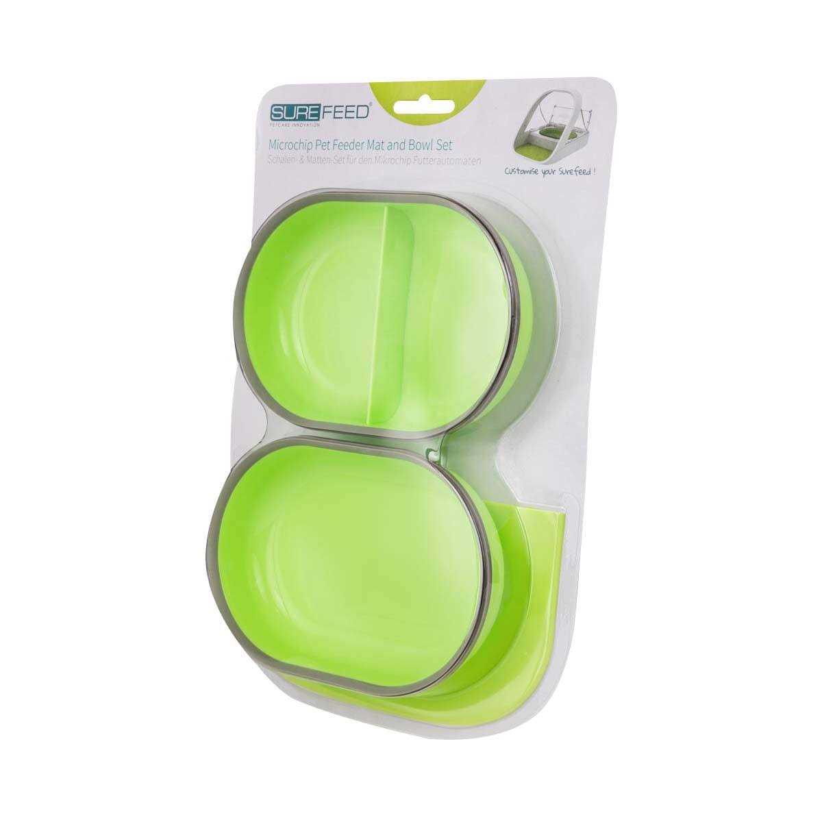 SureFeed Pet Bowl and Mat Set - Healthber