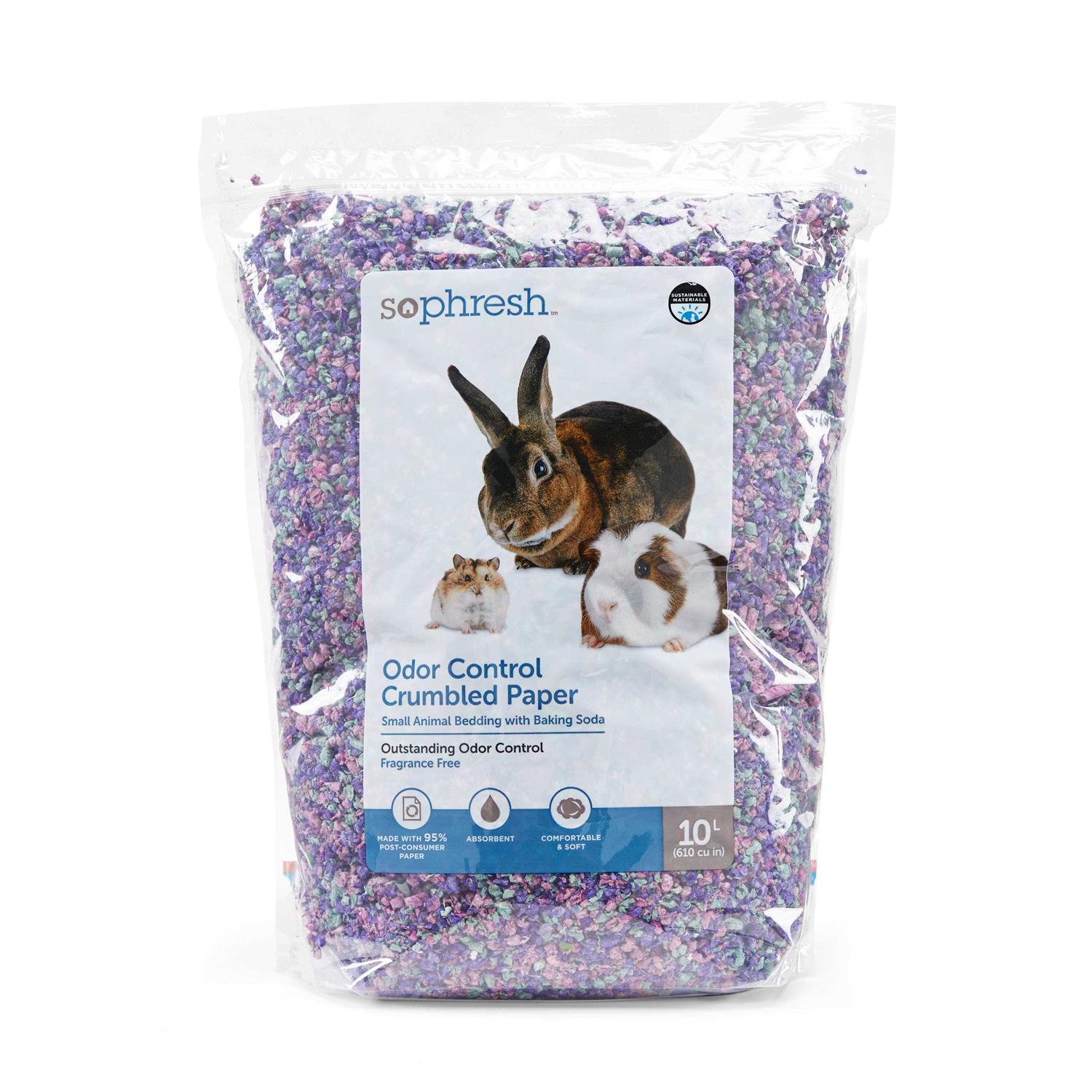 So Phresh Crumbled Paper Confetti Small Animal Bedding - Healthber