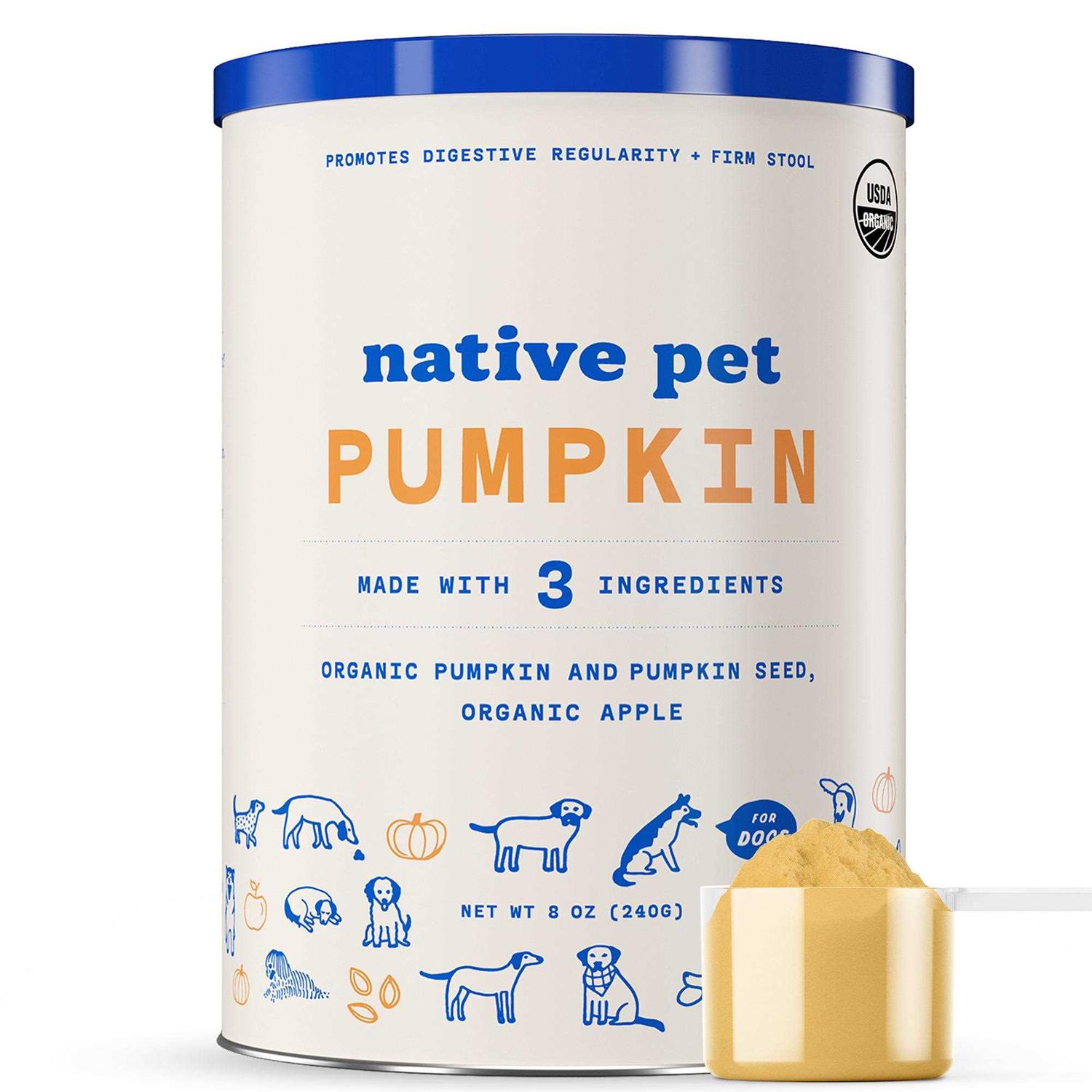 Native Pet Pumpkin Powder - Healthber
