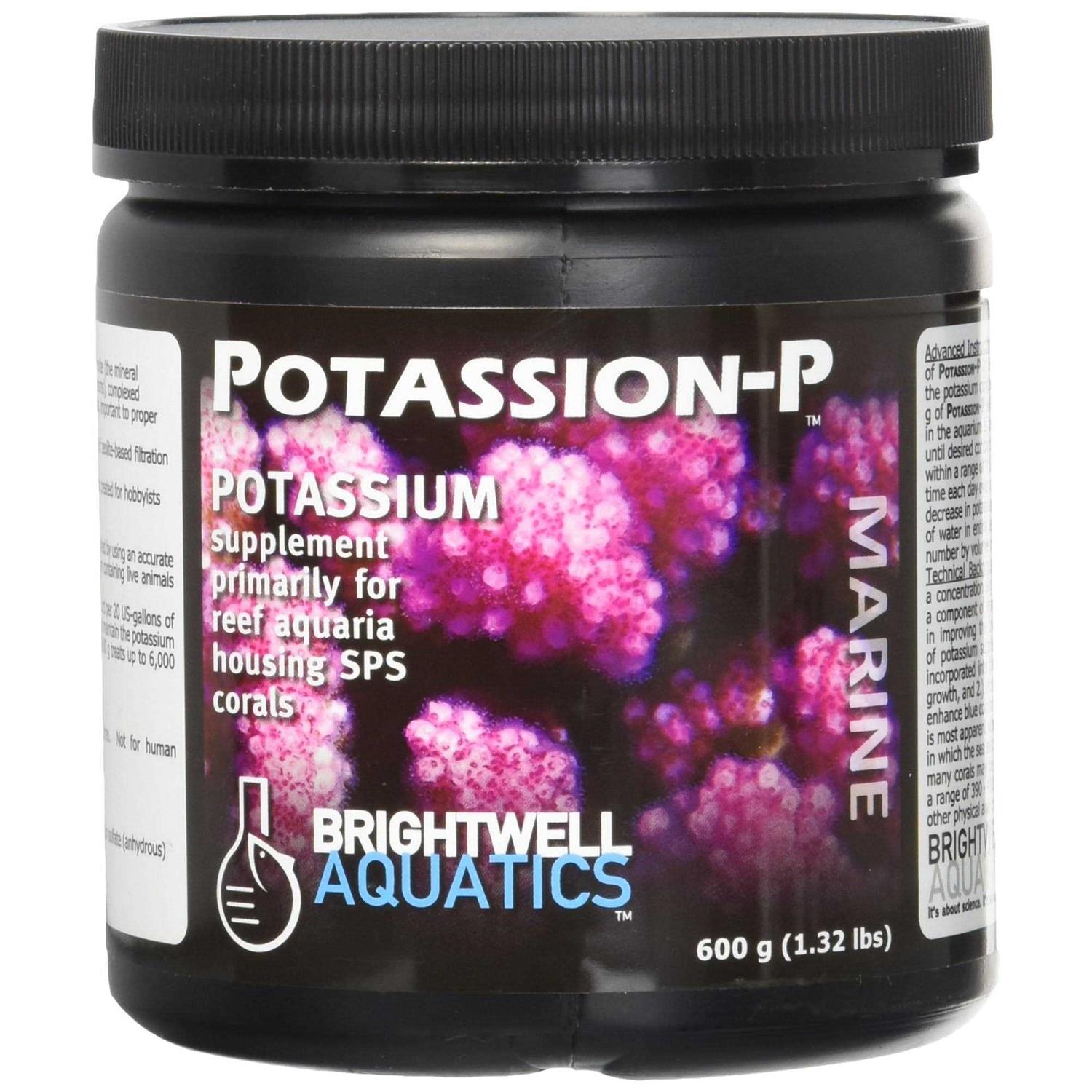 Brightwell Aquatics Potassion-P potassium supplement primarily for reef aquaria housing SPS corals - Healthber