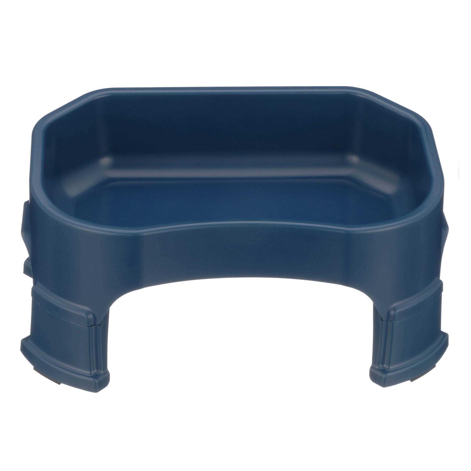 Neater Pet Brands Bowl with Leg Extensions Huge Jumbo Trough Style Dog Pet Water Dish - Healthber