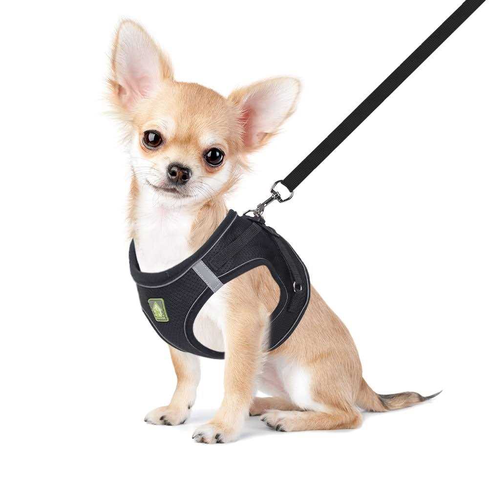 Feimax Dog Harness and Leash Set No-Pull Soft Mesh Vest Reflective Adjustable Pet Harnesses For Small - Healthber