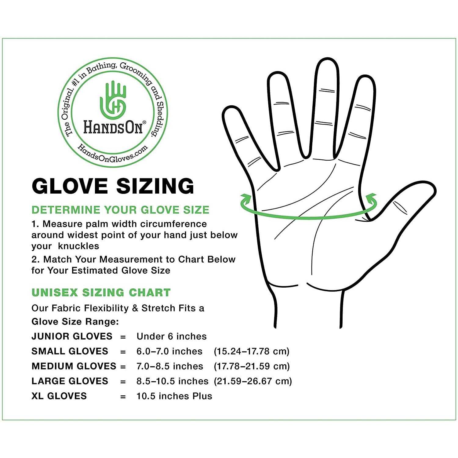 HandsOn Grooming Gloves - Healthber
