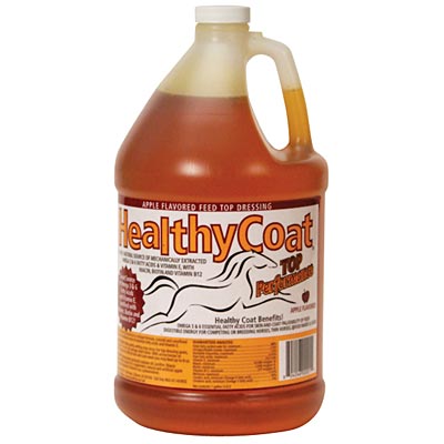 Healthy Coat for Horses Apple Flavored Feed Top Dressing Supplement - Healthber