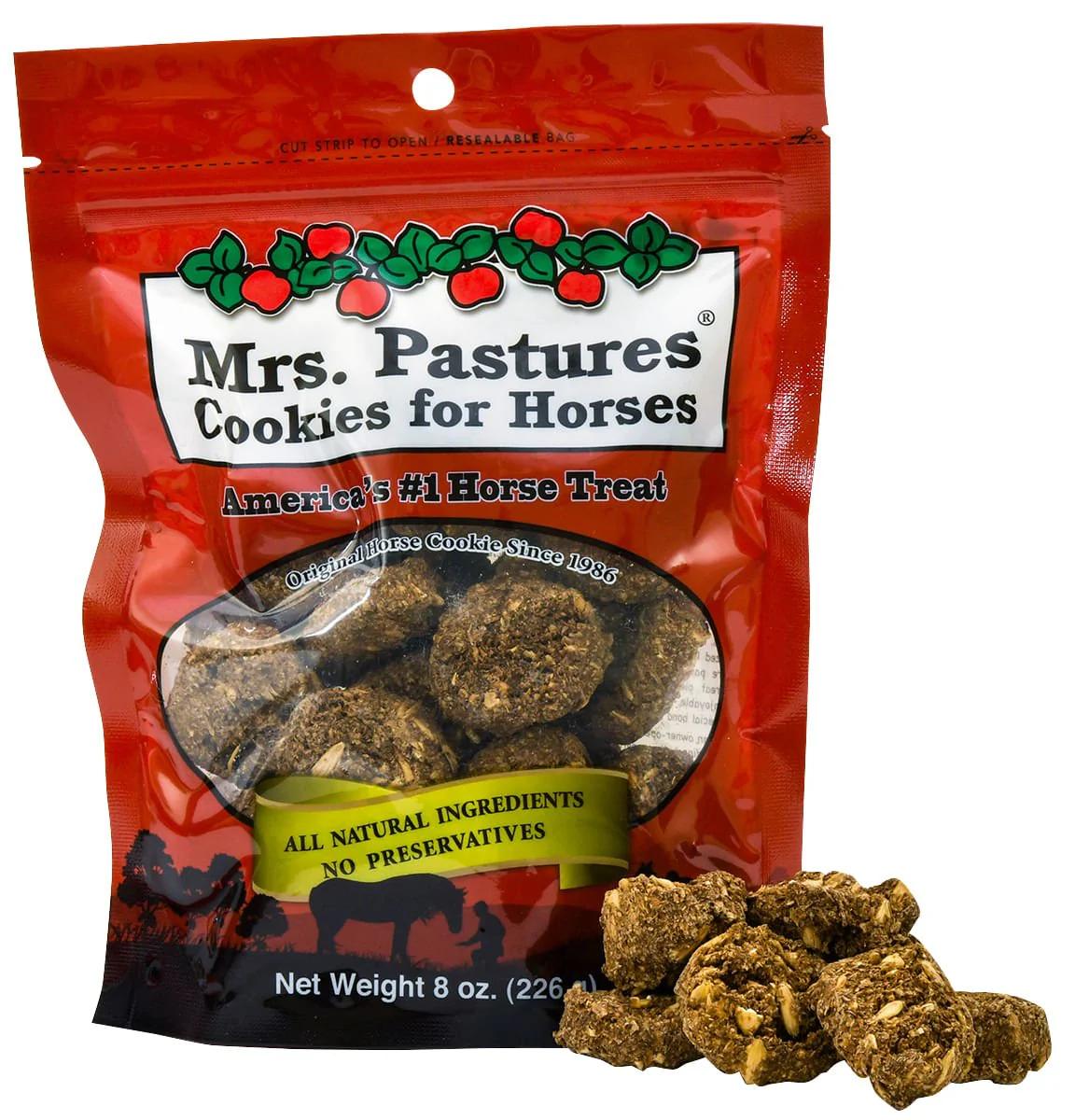 Mrs. Pastures Horse Cookies Horse Treats - Healthber