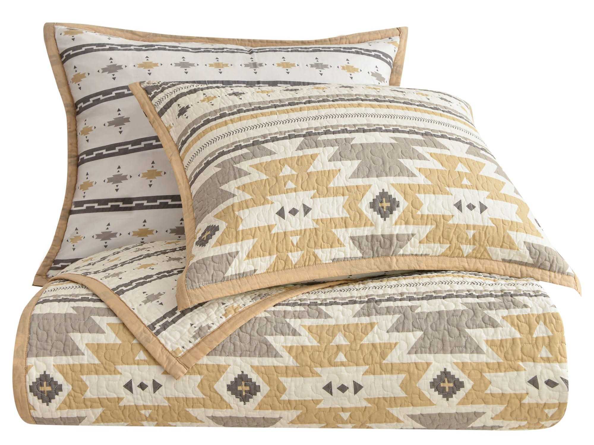 Desert Sage Reversible Quilt Set - Healthber