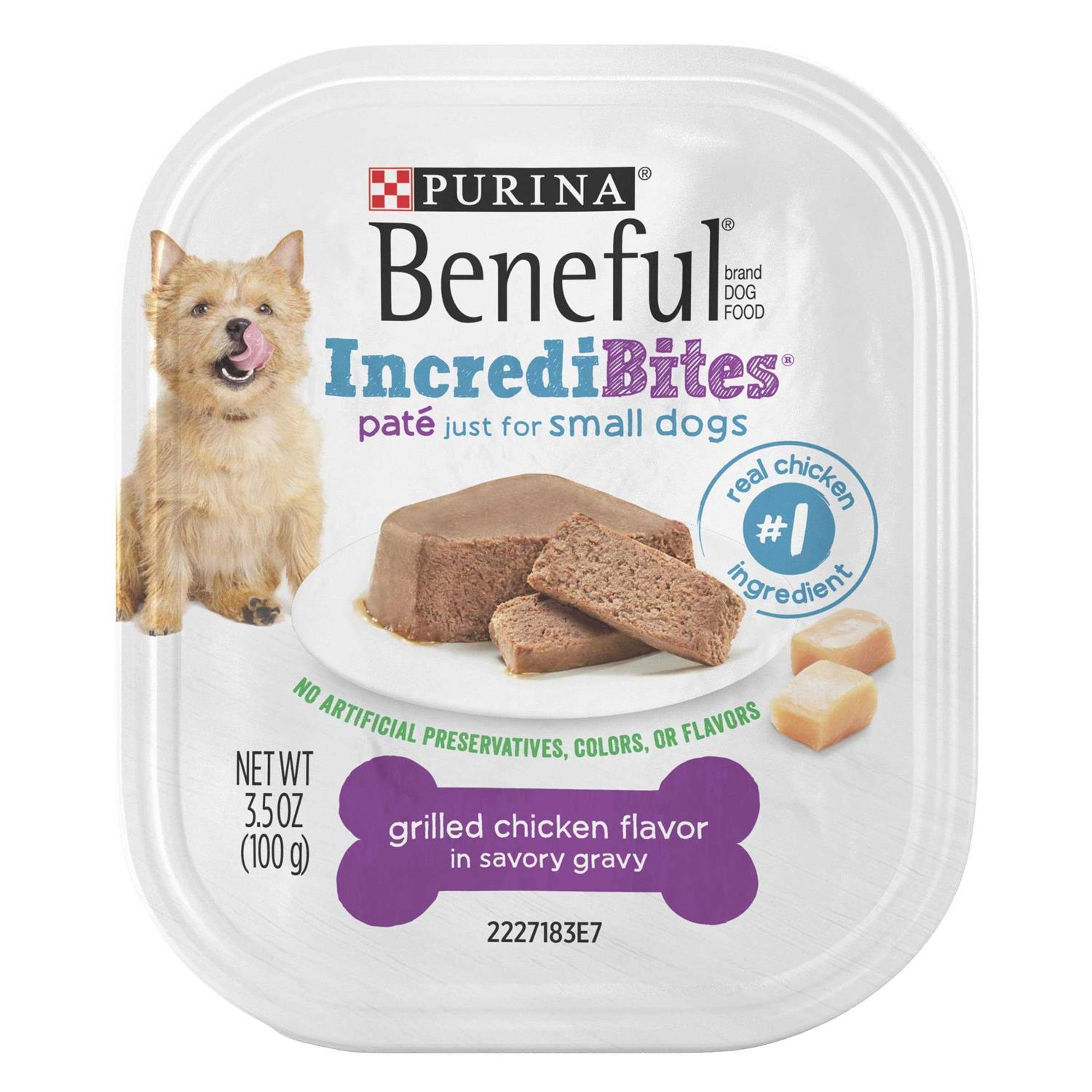 Beneful IncrediBites Pate Small Wet Dog Food - Healthber