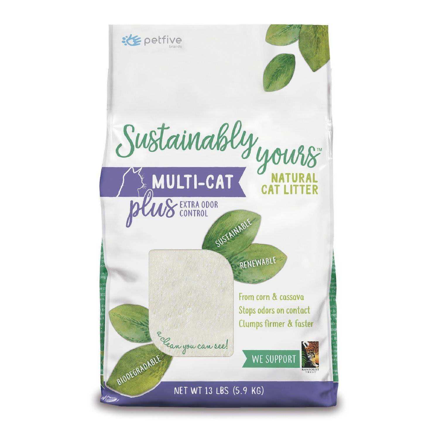 Sustainably Yours Multi Cat Plus Litter - Healthber
