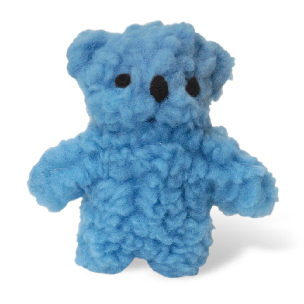 Fleecy Bear Dog Toy with Squeaker, Each - Healthber