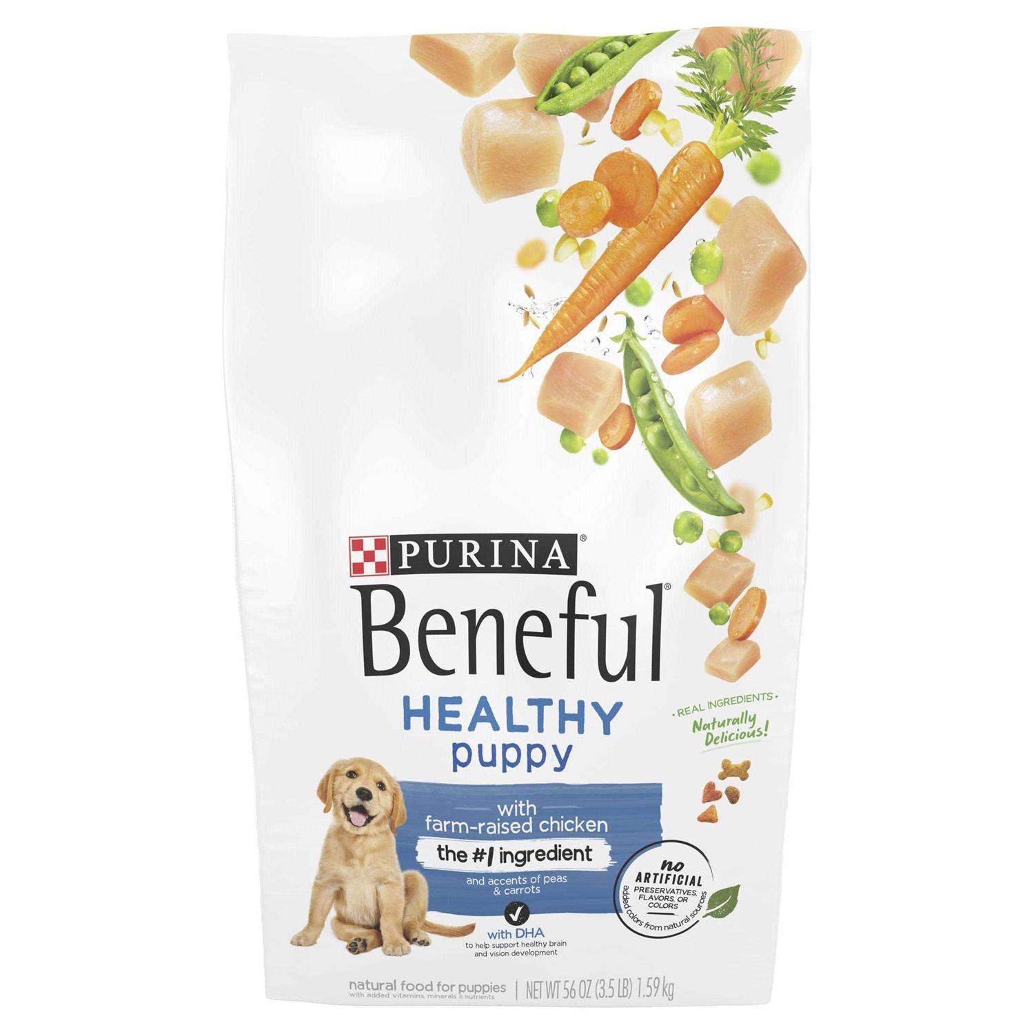 Purina Beneful Healthy Puppy Dog Dry Food Chicken - Healthber