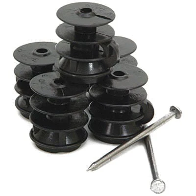 Wood Post Insulators 25 Pack - Healthber