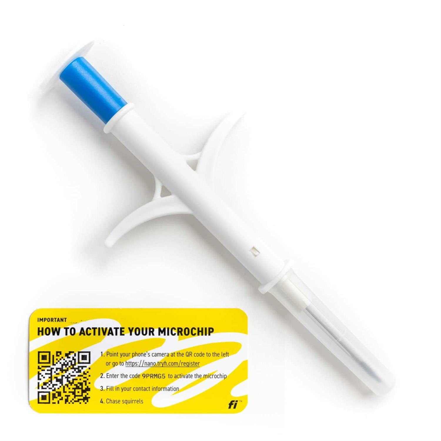 Fi Nano Microchip for Dogs 1-Pack - Healthber