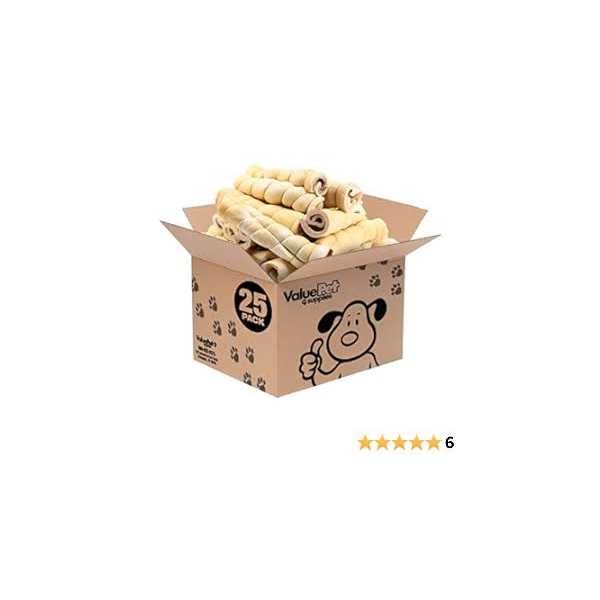 ValueBull Cheek Rolls Premium Beef Dog Chews - Healthber