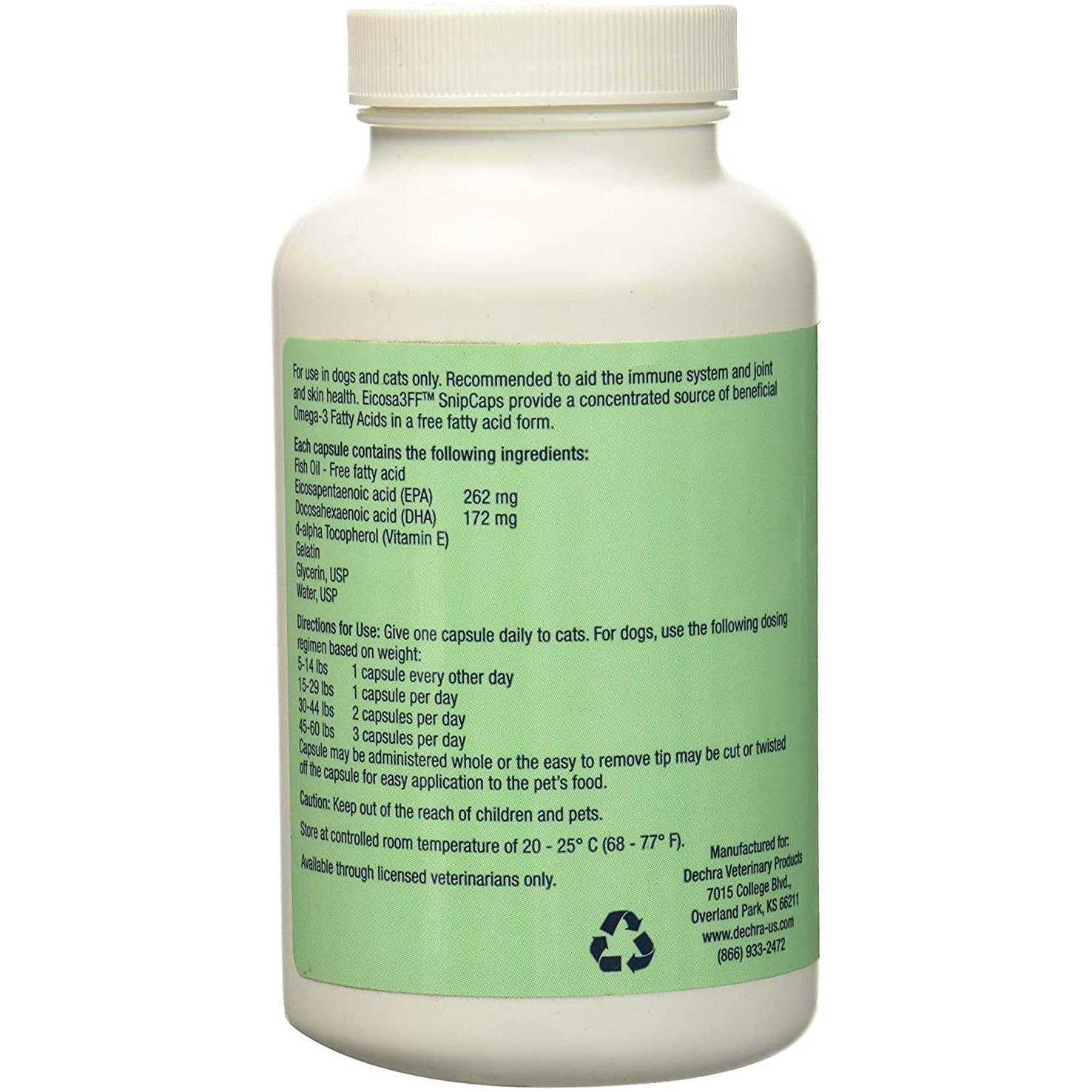 Dechra Eicosa3FF SnipCaps for Dogs - Healthber
