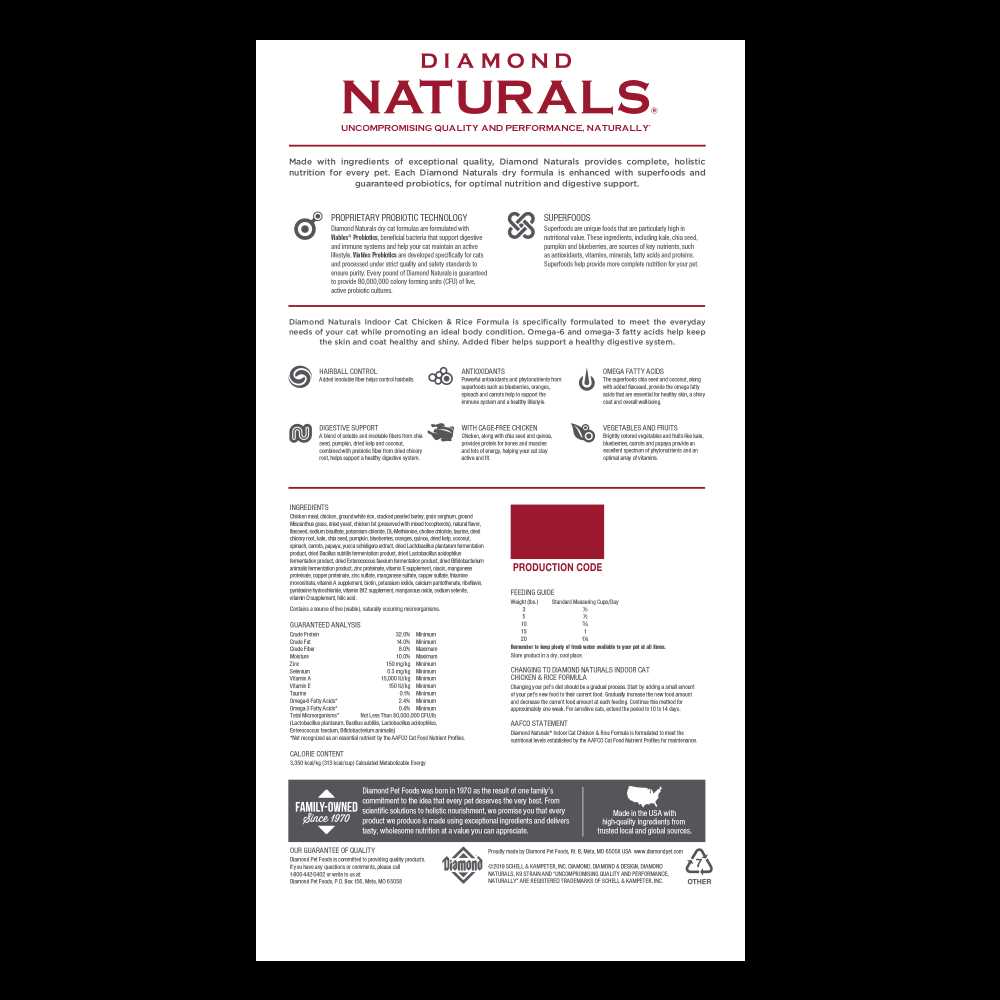 Diamond Naturals Indoor Dry Cat Food - Healthber