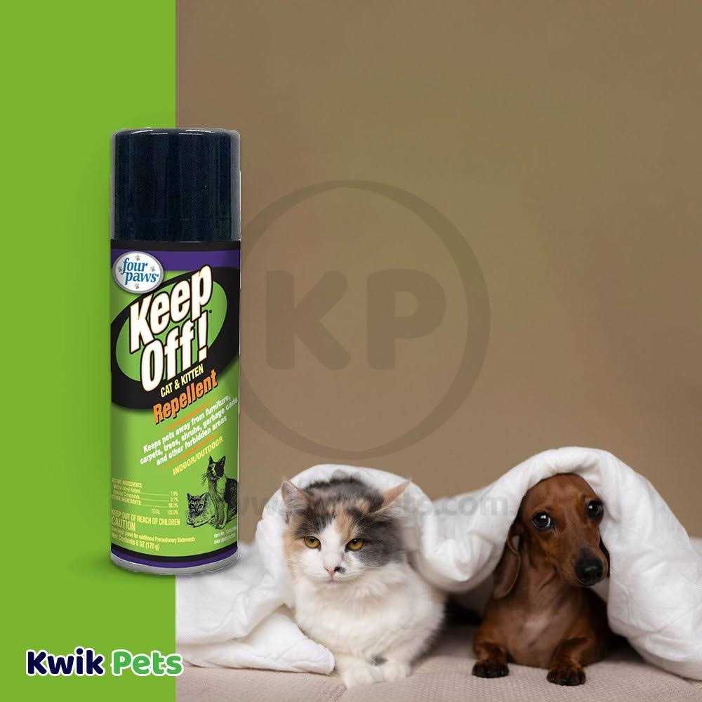 Four Paws Keep Indoor & Outdoor Cat Repellent - Healthber
