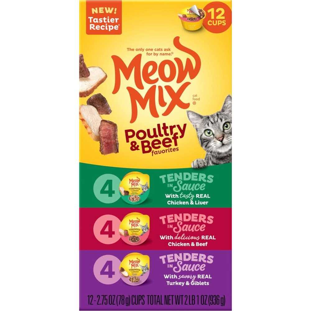 Meow Mix Tender Favorites Wet Cat Food - Healthber
