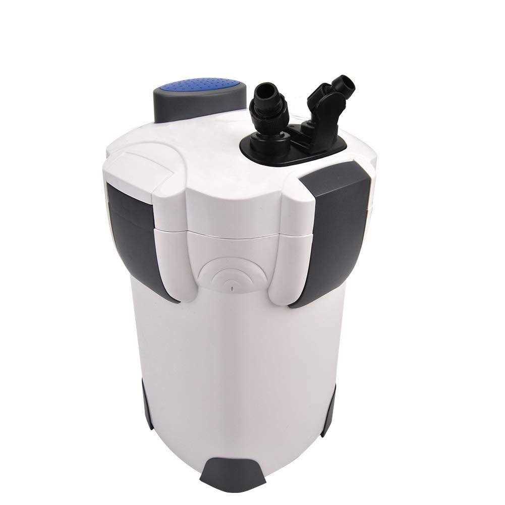 Polar Aurora Free Media 265gph 370gph 525gPH External Aquarium Filter with Builtin Pump Kit Canister - Healthber