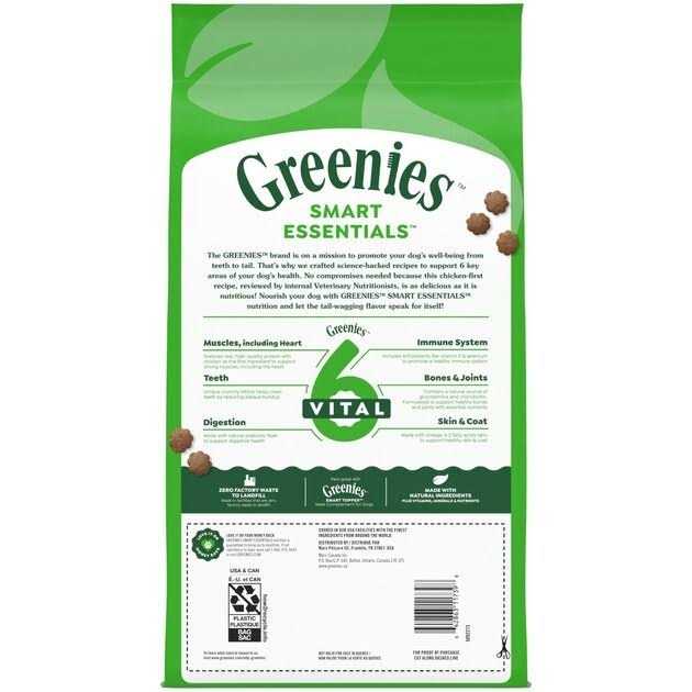 Greenies Smart Essentials Adult High Protein Dry Dog Food Real Chicken & Rice Recipe - Healthber
