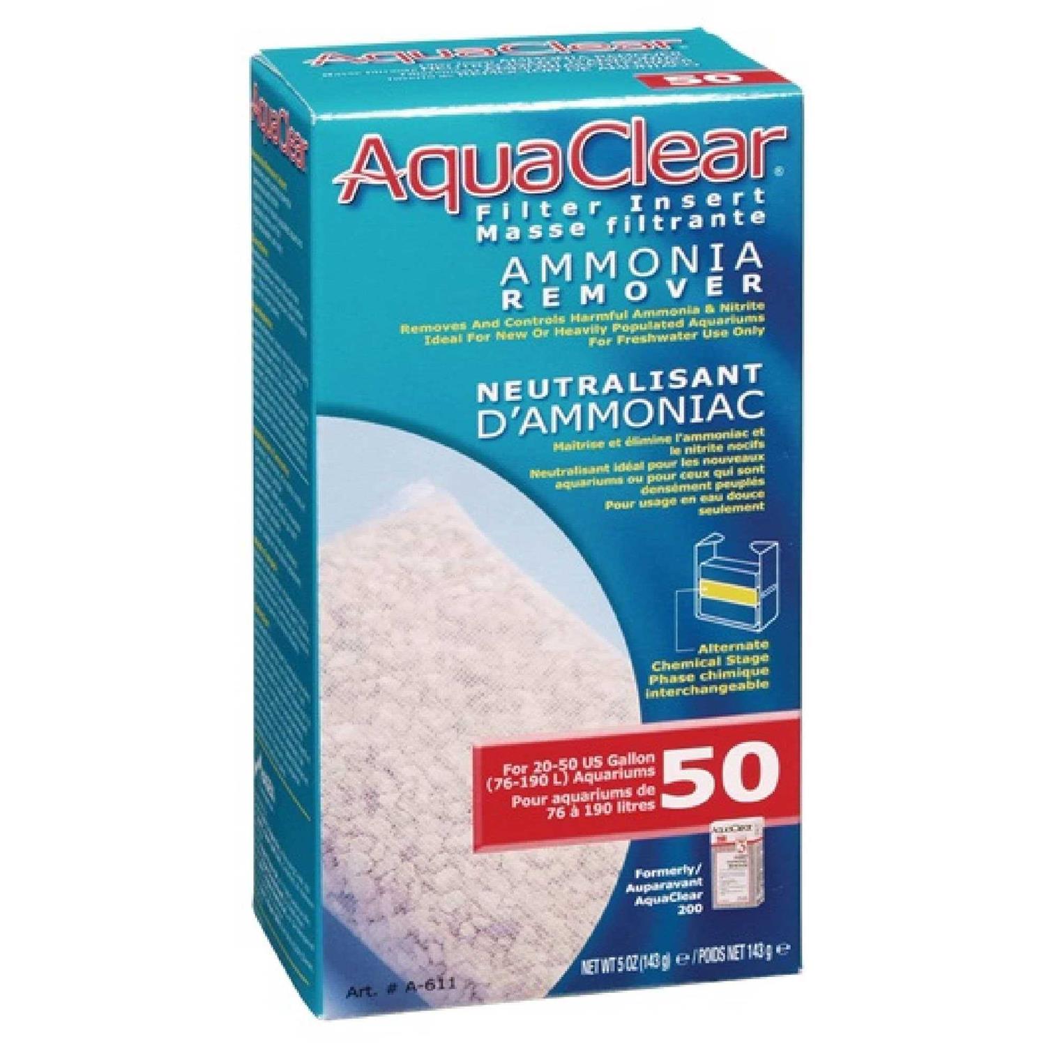 AquaClear 50 Ammonia Remover Filter Insert - Healthber
