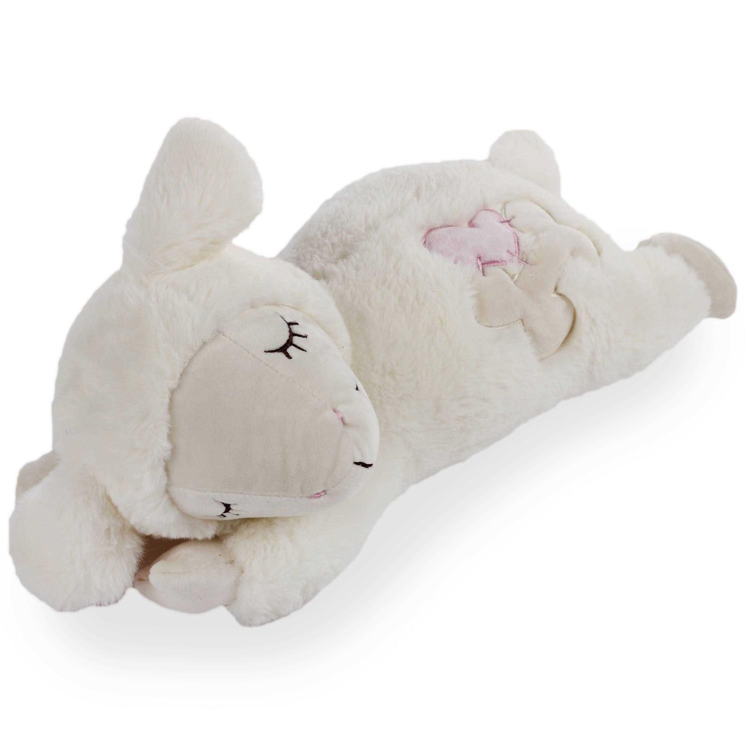 All For Paws Little Buddy Heart Beat Sheep Toy - Healthber