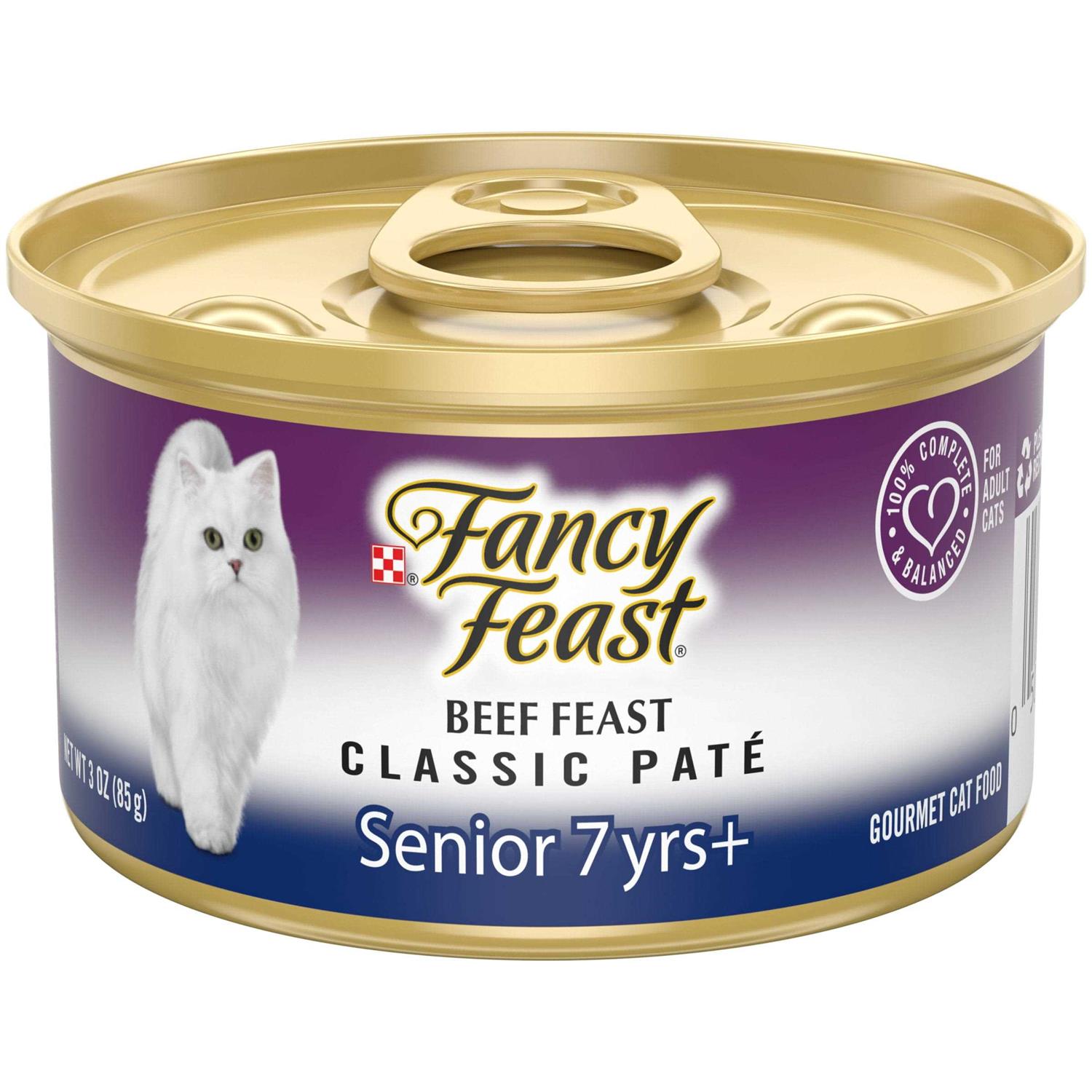 Fancy Feast Feast Senior Pate Cat Food - Healthber