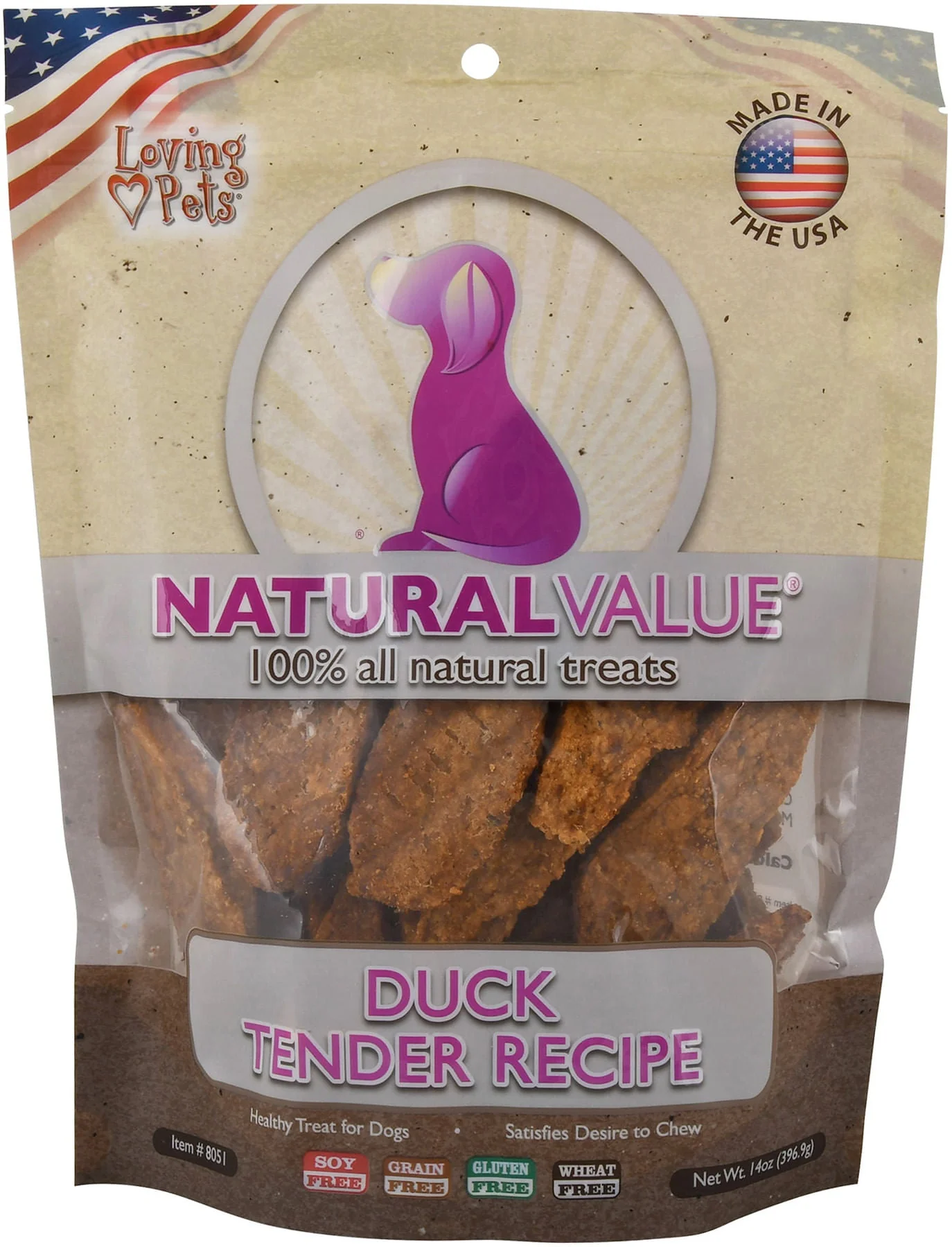 Natural Value Duck Tenders, 14 oz - Healthber
