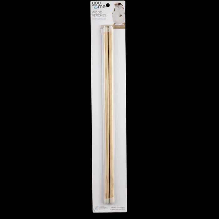 You & Me Wood 16 Bird Perch - Healthber
