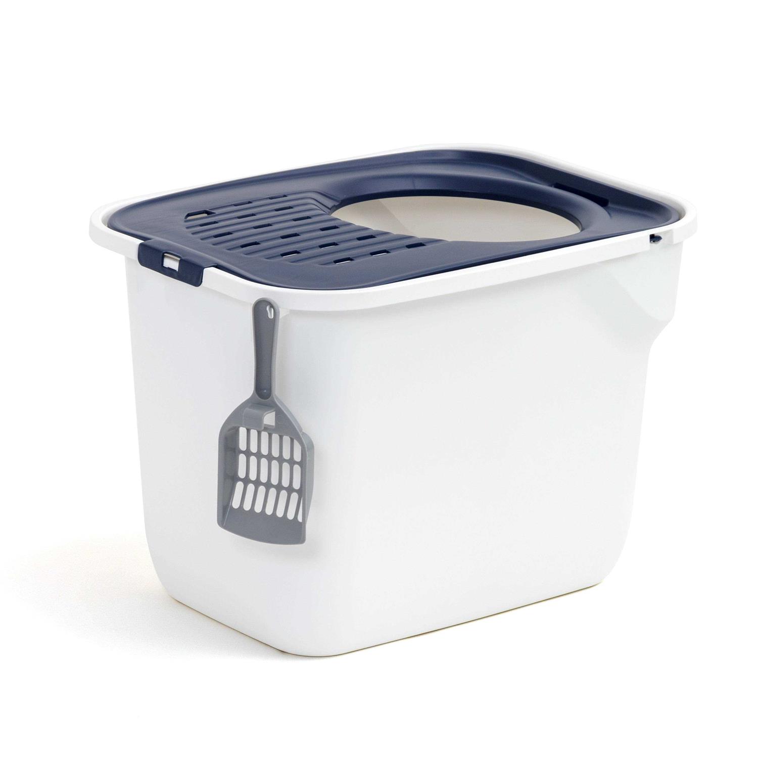IRIS USA Top Entry Cat Litter Box - Healthber
