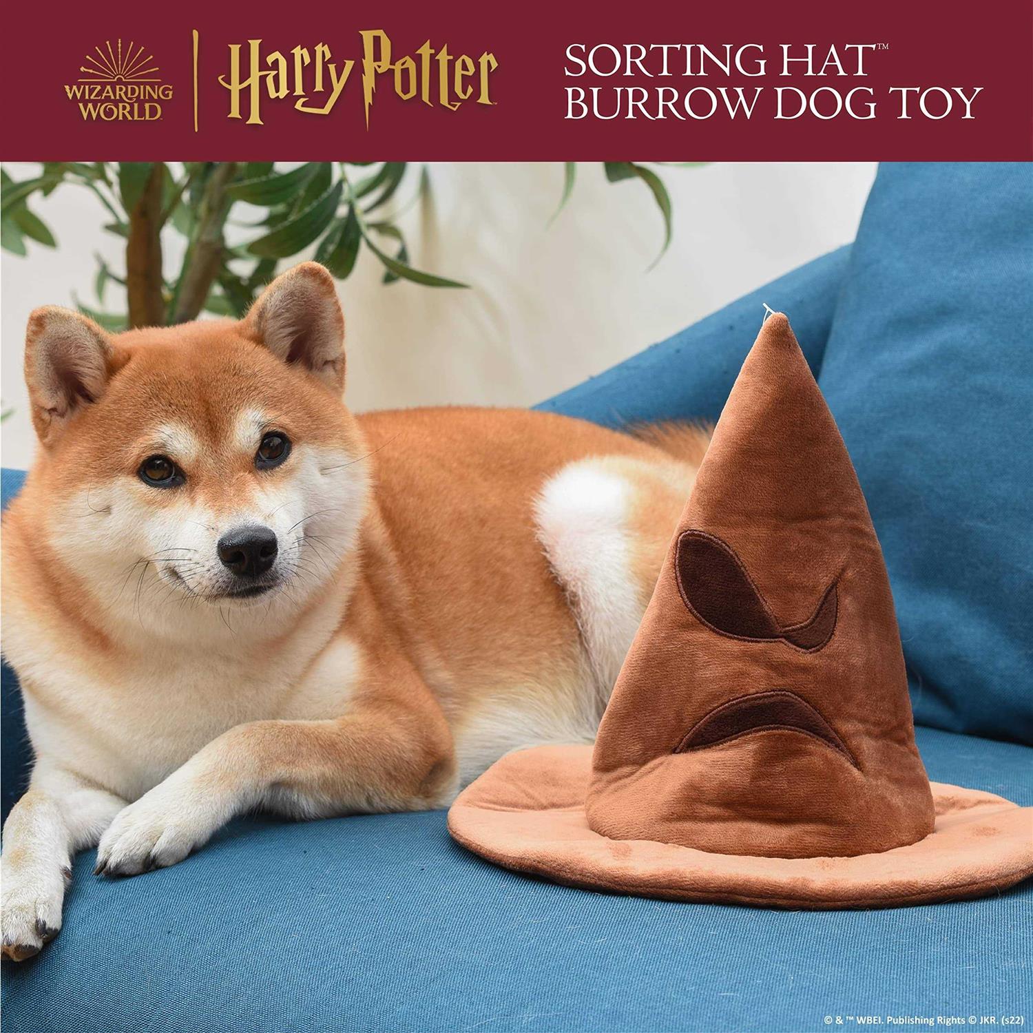 Harry Potter House Sorting Hat Burrow Pet Toy - Healthber