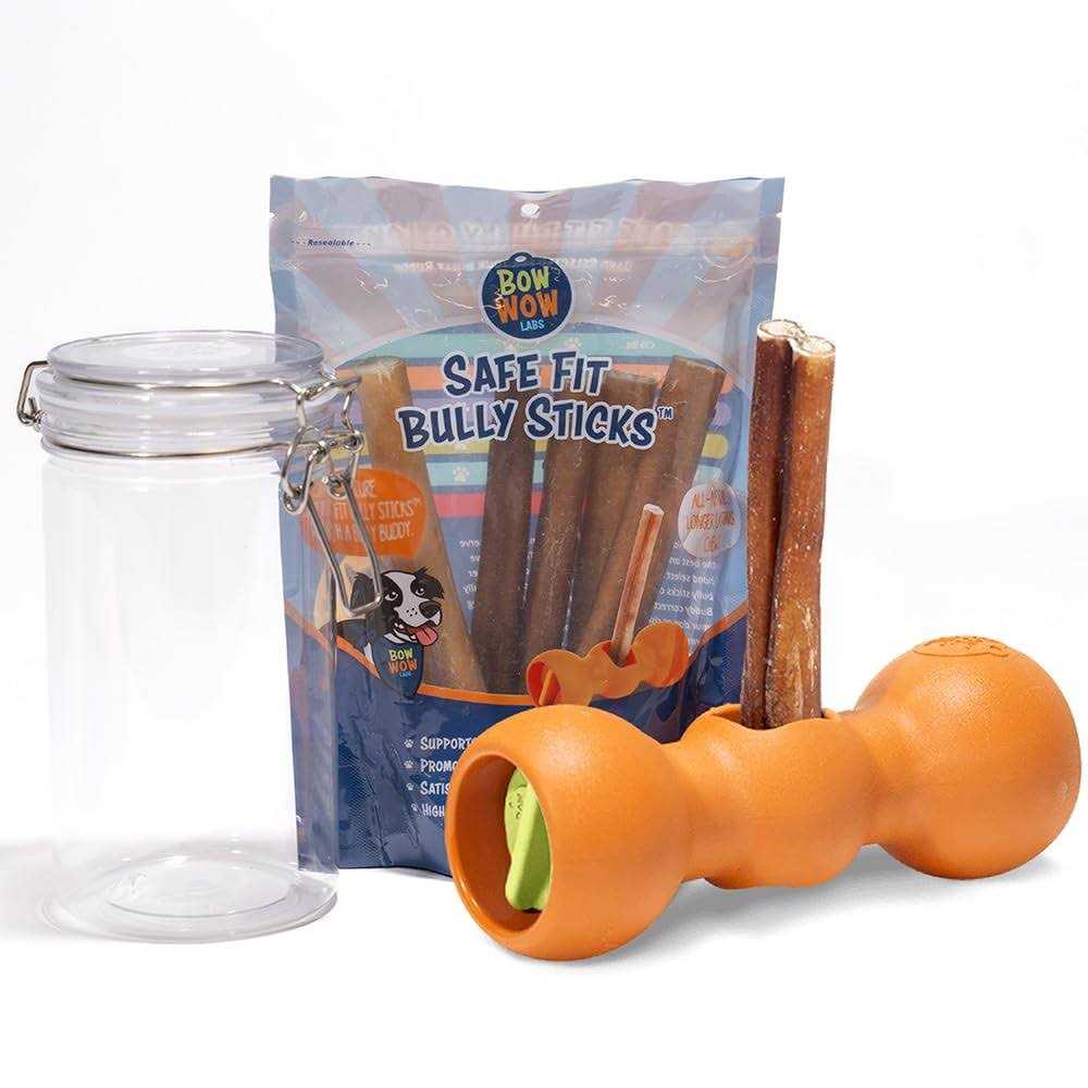 Bow Wow Labs Bully Buddy Bully Stick Holder for Dogs Starter Kit - Healthber