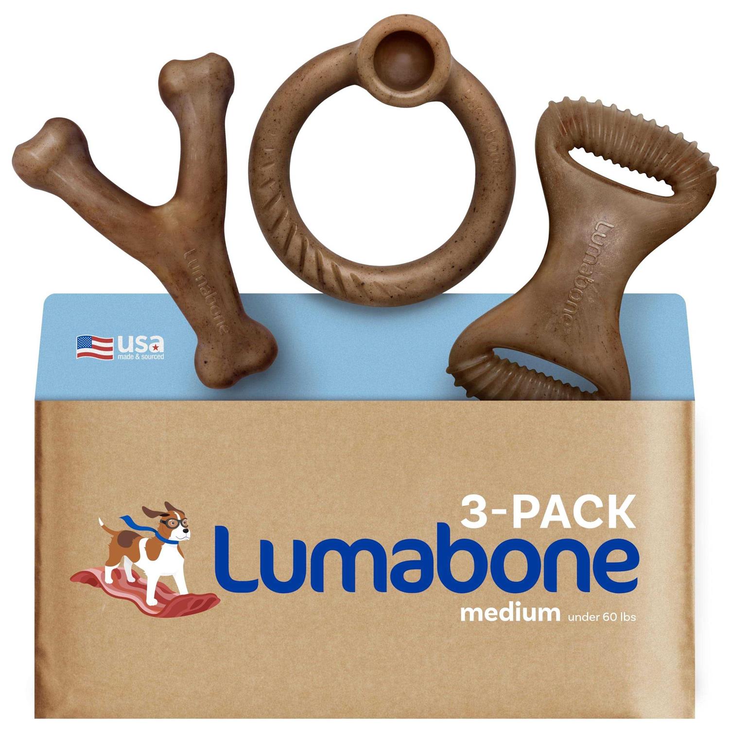 Lumabone Durable Dog Chew Toys - Healthber